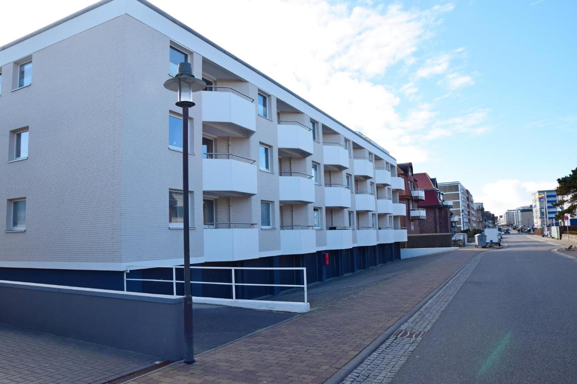 App Seebrise in Westerland mit Balkon am Strand inkl Parkplatz Exterior foto