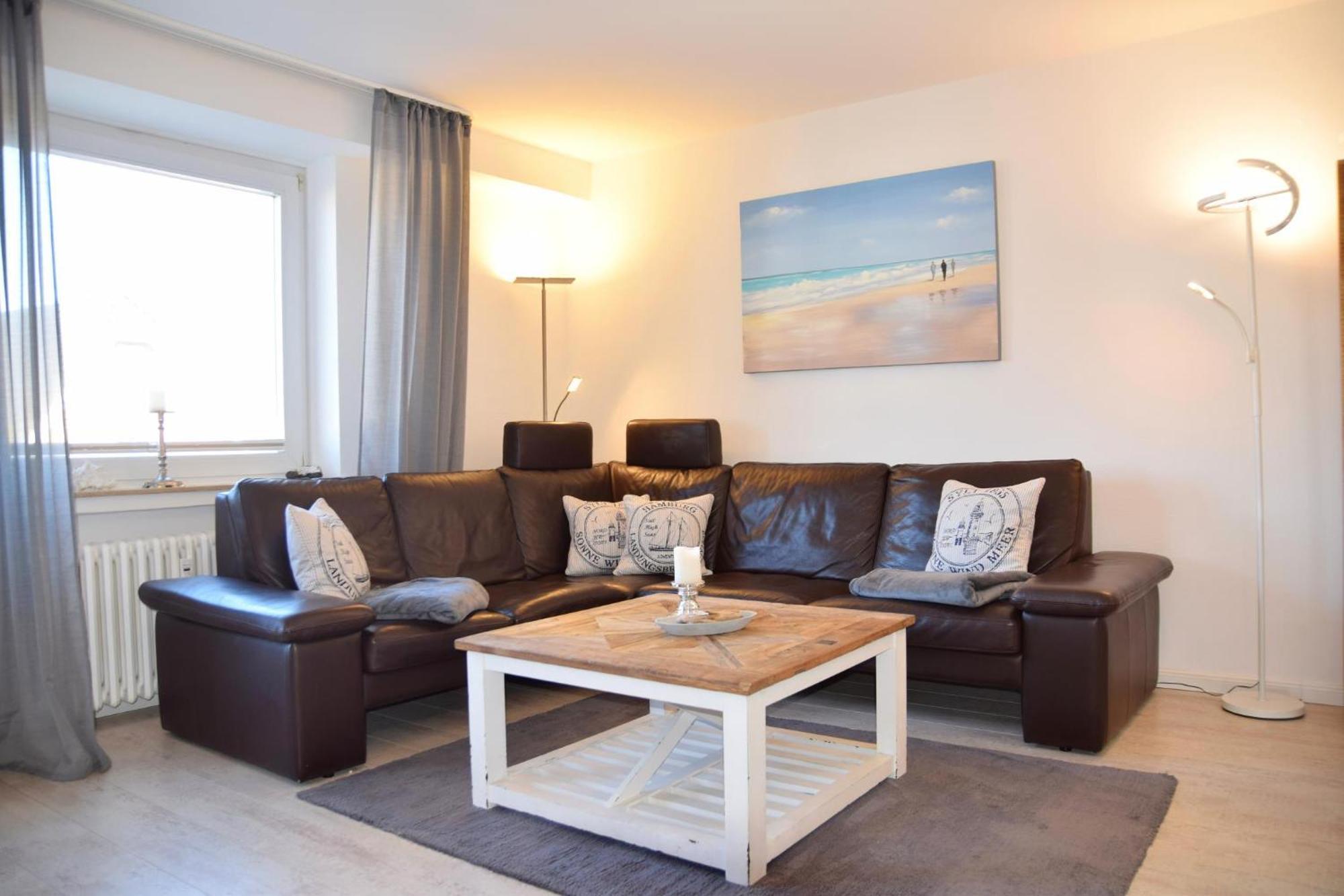 App Seebrise in Westerland mit Balkon am Strand inkl Parkplatz Exterior foto